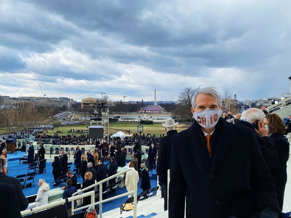 Though he had campaigned for former President Trump's re-election, U.S. Sen. Rob Portman (R-OH) attended President Biden's inauguration and said he'll work with his administration.